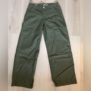 Levi's 90s Straight Olive Green 100% Cotton Pants W27 L30